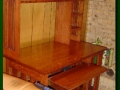 Computer Desk - Mission Style Quartersawn Oak