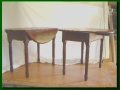 Early American Walnut Coffee Table and Matching End Tables