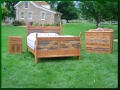Bedroom Suite made from Snow Fence and Cherry